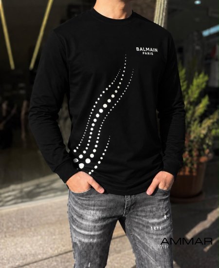 بلوزة BALMAIN فنش اصلي
