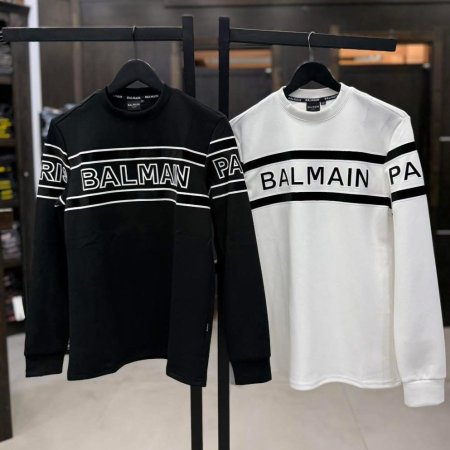 بلوزة BALMAIN دبل فيس فنش اصلي