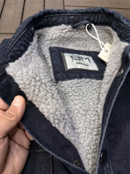 جاكيت جينز  - مبطن فرو BRO MAN