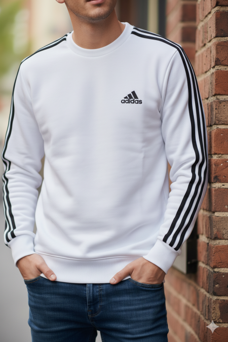 بلوزة أديداس خامة أصلية مكفولة