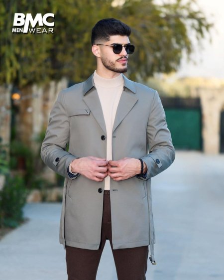 جاكيت مميز طويل مبطن - BMC