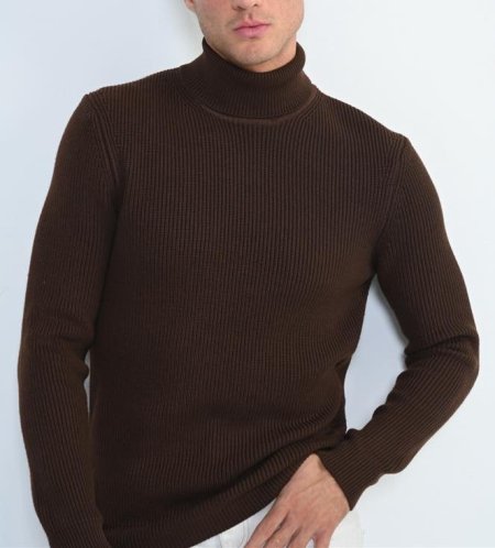 بلوزة صوف ثقيل جولف FENG